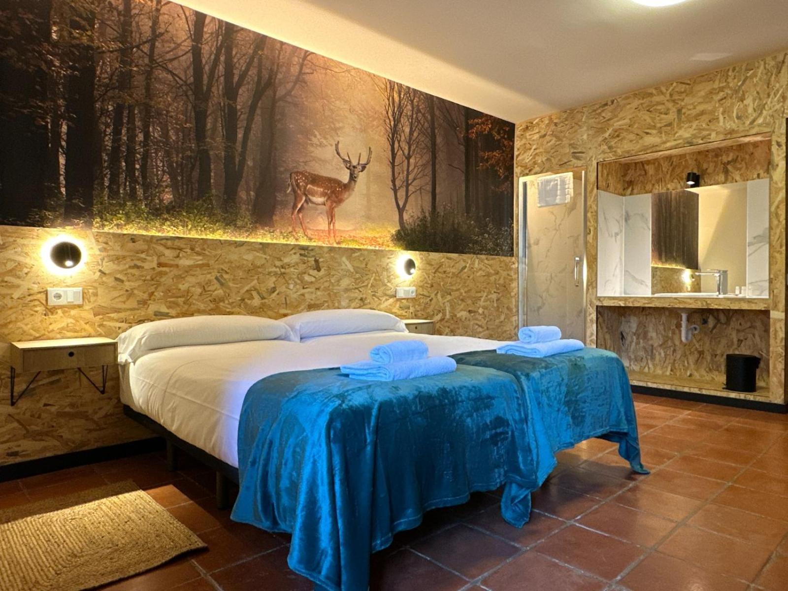 Hotel Y Albergue Real Fabrica De エスカライ エクステリア 写真